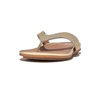 FitFlop Platino Gracie Shimmerlux Flip-Flops Natural