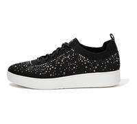 Fitflop Rally Ombre Crystal Knit Trainers Black EU 36 Women