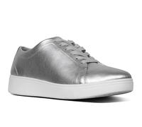 FitFlop RALLY Womens Lace-Up Trainers Silver UK Size 7