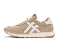 FitFlop Retro-Q FF Fabric Suede Sneakers Cappuccino Womens Trainers Size 4-8