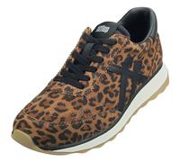 FitFlop Retro-q Ff Leopard Womens Fashion Trainers in Tan Black - 4 UK