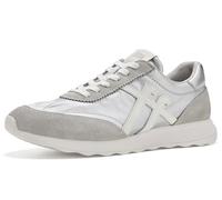 Fitflop Retro-Q FF Nylon Women's Silver/Urban White Trainers - UK 4.5