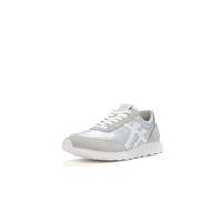 Fitflop Retro-Q Ff Nylon Women's Silver/Urban White Trainers UK 5.5