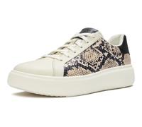 Fitflop RTG Lace Up Leather Women's Hazy Taupe/Black Trainers - UK 5