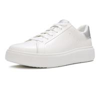 Fitflop RTG Lace Up Leather Women's Urban White/Silver Trainers - UK 5