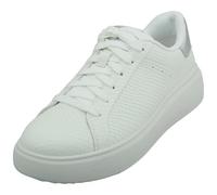 Fitflop RTG Lace Up Leather Women's Urban White/Silver Trainers - UK 6
