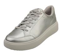 Metallic leather trainers for women FitFlop Rtg Argenté 42