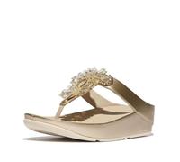 Fitflop RUMBA STARBURST-BEAD METALLIC TOE-POST SANDALS