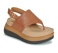 FitFlop Sandals F MODE STACK LEATHER in Brown 6