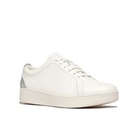 FitFlop Shoes (Trainers) RALLY CRYSTAL-BACKTAB LEATHER in White 7