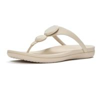 Fitflop Solay Glossy Disc Sandals | Lightweight Summer Flip Flops w/ Cushioned Comfort, Arch Support & Grip
