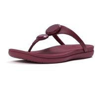 Fitflop Solay Glossy Disc Sandals | Lightweight Summer Flip Flops w/ Cushioned Comfort, Arch Support & Grip