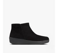 Fitflop Sumi Womens Suede Ankle Boots Black - Size UK 5