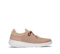Super-Q Knit Slip-ON Laced Sneakers Beige