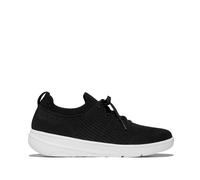 Fitflop Super-q Knit Womens Trainers Black Textile - Size UK 4