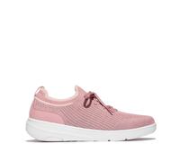 Fitflop Super-q Knit Womens Trainers Soft Blush - Pink Textile - Size UK 5