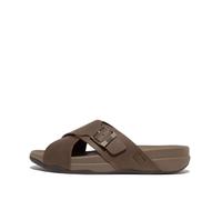 Fitflop SURFER MENS BUCKLE NUBUCK CROSS SLIDES
