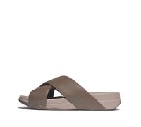 Fitflop SURFER MENS TUMBLED-LEATHER CROSS SLIDES