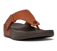 Fitflop Trakk Ii Leather Men's Dark Tan Sandals UK 12