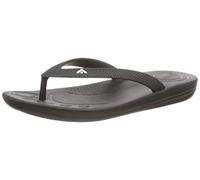 Fitflop Unisex Kids Iqushion Kids Ergonomic Flip-flops Flip Flop, Black, 2 UK Child