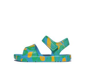 Fitflop Unisex Kids Iqushion Kids Toddler Leaf-print Erg. B/S SandalsSandal