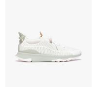 Women's FitFlop VITAMIN FFX KNIT Womens Trainers Urban White/Sagebrush - Size: 5