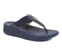 FitFlop Walkstar Womens Ladies Blue Wide Fit Toe Post Flip Flop Sandals Size 9