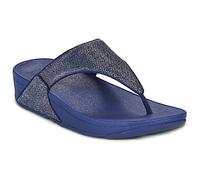 FitFlop Wedge sandals LULU SHIMMERGLITZ TOE-POST in Blue 4