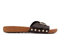 iQushion Adjustable Buckle Slides FitFlop Chocolate 7