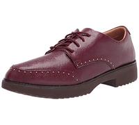 FitFlop Women's Brogue Loafer, Lingonberry, 6