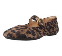 Fitflop Women's Delicato Leopard Suede Mary JanesMary Jane Flat
