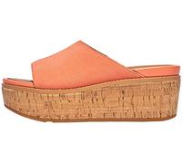 FitFlop™ Women's Eloise Cork-Wrap Suede Wedge Slide Sandal