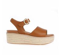 Fitflop Eloise Espadrille Back-Strap Wedge Sandals UK 6.5 Brown