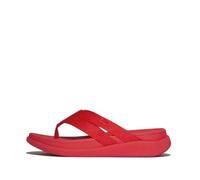 Fitflop Women's F-Mode GO Webbing Flatform Strappy FLIP-Flops, Red, 7 UK