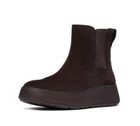Fitflop Women's F-Mode Stitch Warm Suede Chelsea Boots, Chocolate Brown, 8 UK