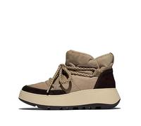 Fitflop Women's F-mode W/Resistant Biofleece Mesh Flatform BootiesShoe
