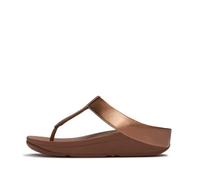 Fitflop Women's Fino Glitterdust Metallic Toe-post SandalsSandal