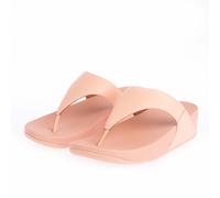 Fitflop Womens Fit Flop Lulu Leather Toe Thong Sandals in Blush Leather (archived) - Size UK 9