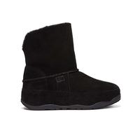 FitFlop Original Mukluk Shorty Double-Face Shearling Boots All Black 5 M (B)