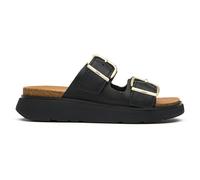 Fitflop Womens Gen-ff Buckle Two-bar Sandals - Black Leather - Size UK 4