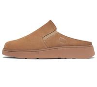 Fitflop for woman. IF6-A69 Gen-Ff Leather Clogs brown (38), Flat, 1 to 3 cm, None, Casual