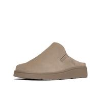 Fitflop Women's GEN-FF Elasticated Suede Mules, Taupe, 3 UK