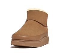 Fitflop Women's Gen-FF Ultra-Mini Double-Faced Shearling Boots Ankle, Desert Tan, 8 UK