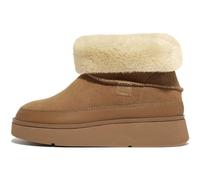 Women's FitFlop Womens Gen-FF Mini Shearling Boots (Tan) - Size: W6.5
