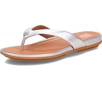 Fitflop Women's Gracie Flat Sandal, Silver03, 5 UK