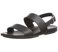 Fitflop Women's Gracie Leather Back-Strap Sandals, All Black, 6.5