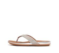 Fitflop Women's Gracie SHIMMERLUX FLIP-Flops, Silver, 3 UK