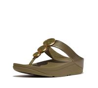 Fitflop Women's Halo Bead-circle Metallic Toe-post SandalsSandal