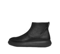 Fitflop Women's iQ-COMFF Leather Zip Ankle Boots, Black, 6 UK