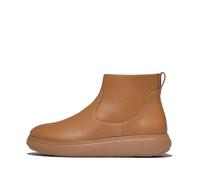 Fitflop Women's iQ-COMFF Leather Zip Ankle Boots, Desert Tan, 6 UK